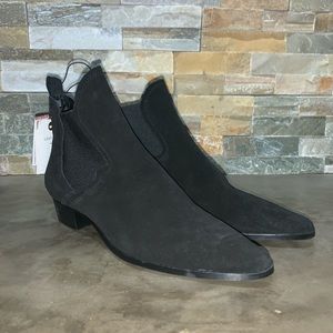 Zara Black Stretchy Boots